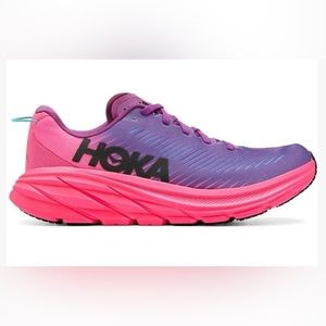 New! Hoka Rincon 3 Running Shoes Women's Size 9 Beautyberry/Knockout P…